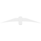 Ekena Millwork Bellingham Architectural Grade PVC Gable Bracket, 72"W x 12"H x 4"D x 6"F, 4/12 Pitch GBP072X12X0406BEL00 - alternate 3